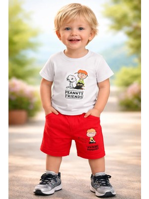 Almira Anne Bebek Yazlık Erkek Bebek Takım Setleri 12-24 Ay Yazlık Giyim