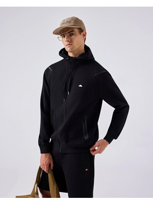 Ellesse Kapüşonlu Erkek Sweat Ceket 6SM1004-BK