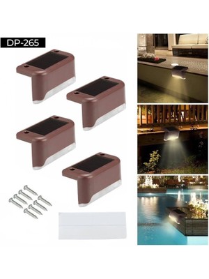 Marsilyan Güneş Enerjili Köşe Lambası 4lü