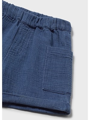 Mayoral Erkek Bebek Bermuda Şort Lacivert 01217