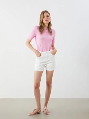 Lc Waikiki Yeni Sezon Boyfriend Fit Kadın Jean Şort