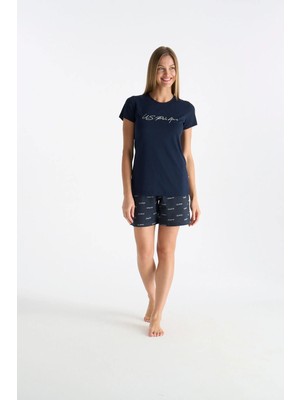 U.s. Polo Assn. 20215 Kadın  Şort Takım 26Y
