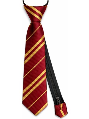 Marsilyan Harry Potter Gryffindor Fermuarlı Ayarlanabilir Kravat