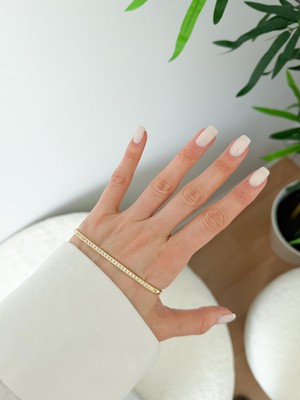 Venüs Design Çelik Taşlı El Aksesuarı- Bileklik