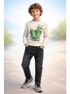 Almira Anne Bebek Çocuklar Için Yumuşak ve Rahat Sweat Takım Çocuklar Için Spor Giyim