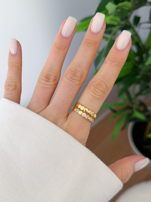 Venüs Design Çelik Honey Yüzük (Ayarlanabilirdir)