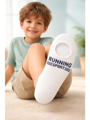 Almira Anne Bebek Erkek Çocuk Iç Giyim Için Silikon Destekli Babet Çoraplar