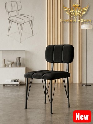 By Hakan Aşkın Capella Tekli Sırtlı Novoline Siyah (Black)