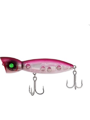 Fujin La-Nina 10CM 24GR Maket Balık Su Üstü Popper 229 Pink Flash
