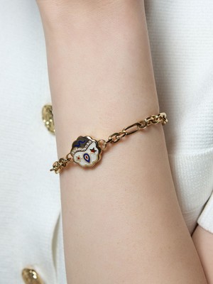 Ekinci Kuyumculuk Lumen Tutela 14 Ayar Altın Bileklik 16CM