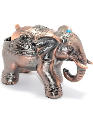 Cngzhn Metal Fil Figürlü Küllük Model 1