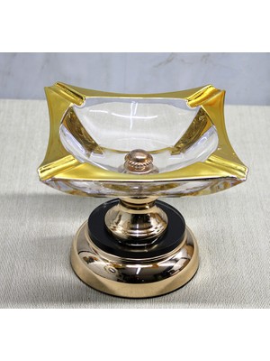 Cngzhn Metal Ayaklı Cam Küllük Model 3