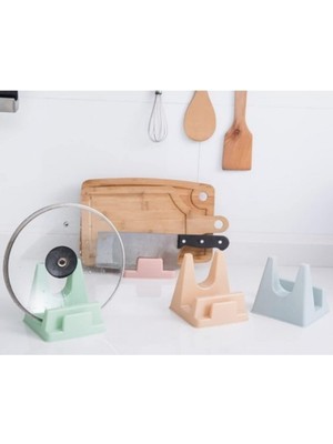 Ttt Tencere Kapağı ve Kesme Tahtası Tutucu Mutfak Standı