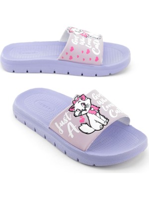 Gezer Kız Çocuk Yazlık Pu Islak Zemine Uygun Ev Bahçe Banyo Havuz Terlik