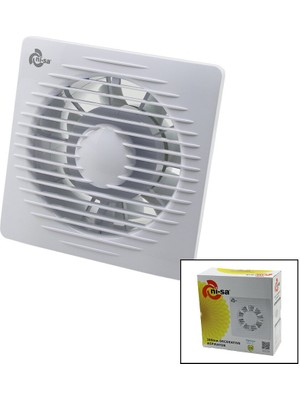 Selfbuysell 200 8inç Banyo Tuvalet Havalandırma Aspiratörü 40W 200M3/H  EBT-200 (5324)