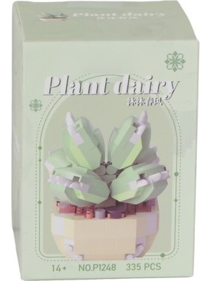 P1248 Simülasyon Çiçek Serisi 335 Parça Block Oyuncak ARLSTRTCH-RSG3256