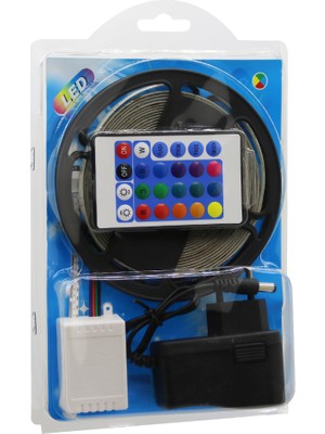 Selfbuysell LED Rgb Kumandalı Şerit LED 5mt (5324)