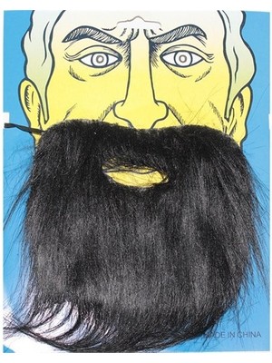 Selfbuysell Siyah Renk Takma Sakal Bıyık Takımı (5324)