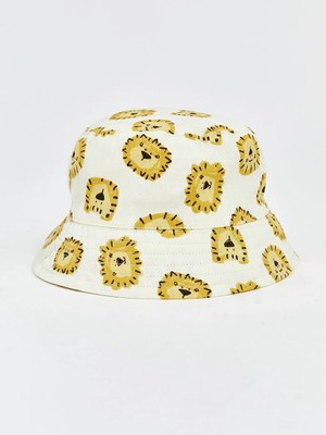 LC Waikiki Baskılı Erkek Bebek Bucket Şapka  (S6)