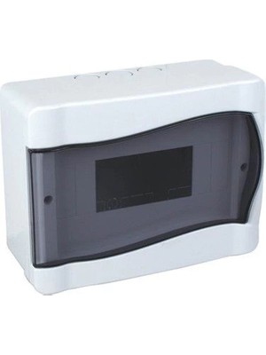 Epilons Mey Ithalat® Kapeks 6 Lı Sıva Üstü Plastik Sigorta Kutusu