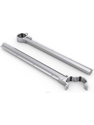 Epilons Koral Sabit Alüminyum Balkon Çamaşır Kurutmal Askılığı