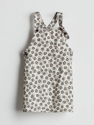 Lc Waikiki Yeni Sezon Bisiklet Yaka Çiçekli Kız Çocuk Elbise