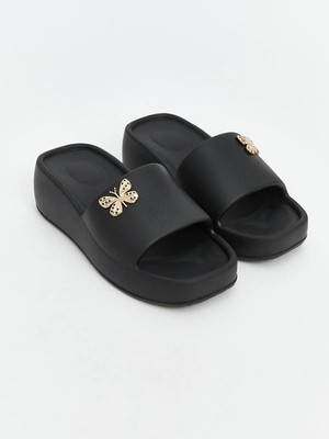 Lc Waikiki Yeni Sezon Kelebek Figürlü Kadın Terlik