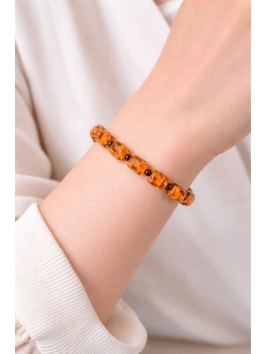 Sjour Kehribar Kadın Bileklik 7 Gr. Gerçek Litvanya Kehribarı