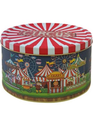 5 Adet Gampaş Yuvarlak Kutu