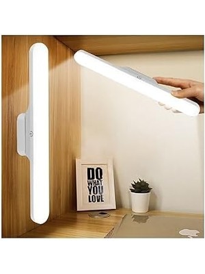 LED 5 Watt Şarjlı Mıknatıslı Dokunmatik Aplik (Beyaz, 2 Adet)
