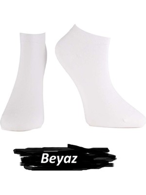 Jiber Erkek Modal Likaralı Patik Çorap 6100  - 6 Adet