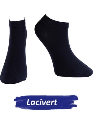 Jiber Erkek Modal Likaralı Patik Çorap 6100 - 12 Adet