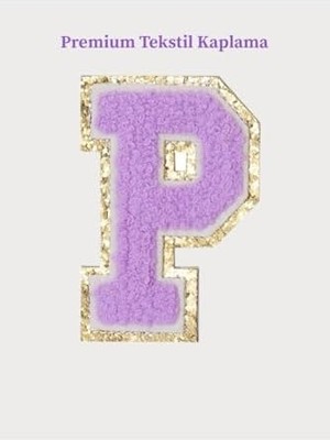 Uyumlu Premium Harf /aksesuar – Tekstil Kaplama Kişiselleştirilmiş Tasarım Qncharf-P