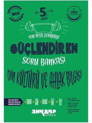 5. Sınıf Güçlendiren Din Kültürü ve Ahlak Bilgisi Soru Bankası