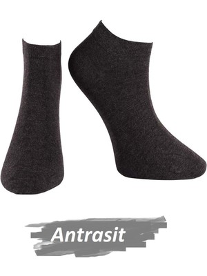 Jiber Erkek Modal Likaralı Patik Çorap 6100  - 6 Adet