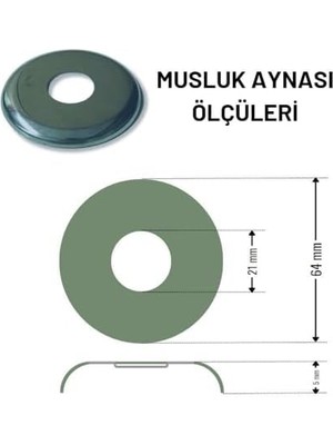 Musluk Aynası Rozeti (5 Adet)