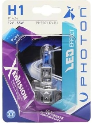 Xen Vision 12V Beyaz Ampul H1