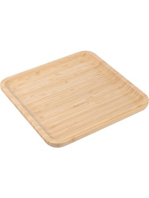 6 Adet Koopman Bambu Servis Tepsisi 17 x 17