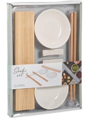 2 Adet Koopman Porselen Sushi Servis Seti 7 Parça