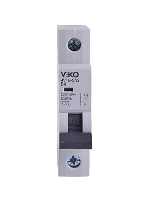 4VTB-1B04 Otomatik Sigorta 4,5ka B Tipi 1 Kutup 04A