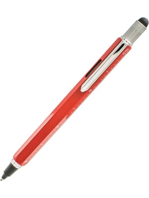Monteverde Tool Pen Serisi MV35254 Rb Multifunction Kırmızı Roller Kalem