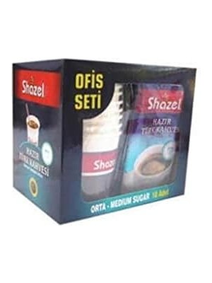 Hazır Türk Kahvesi Orta - Ofis Seti 10'lu Kutu