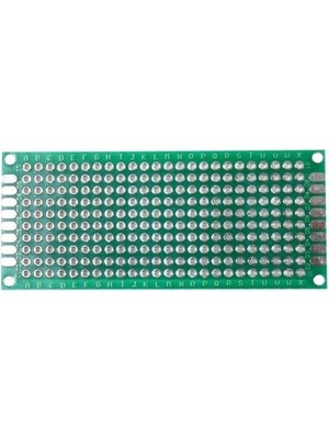 3X7CM Epoxy Çift Taraflı Delikli Plaket