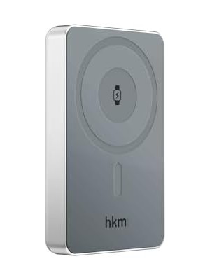 Mag Pro 10.000 Mah 20W, Magsafe ve Saat Uyumlu Manyetik Kablosuz Powerbank, Gümüş Renk