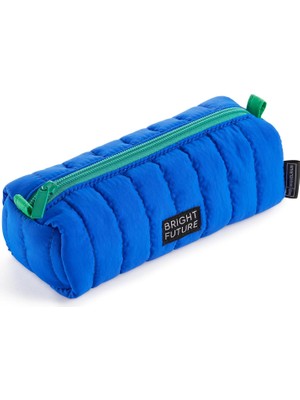 Kalem Çantası Mr Mavi Yeşil Fermuar