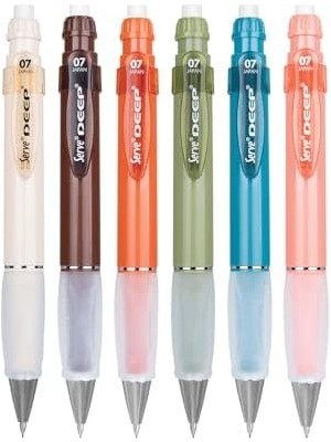 Deep Mekanık Kursun Kalem 07MM Toprak Kahverengi