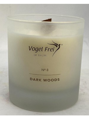 Büyük Ahşap Fitilli Woods Vegan Mum