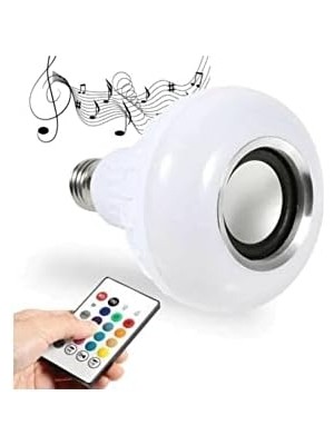 Music Bulb Bluetooth Hoparlör Akıllı LED Ampul Lamba
