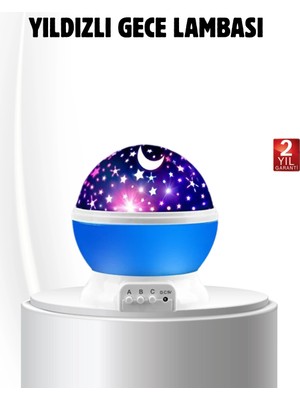 Epilons Mey Ithalat® LED Gece Lambası 6 Renk Seçenekli Yumuşak Işıklı Uyku Yardımcı Lamba