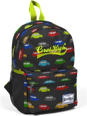 Renkli Arabalar Anaokulu ve Günlük Sırt Çantası - 4-5 Yaş